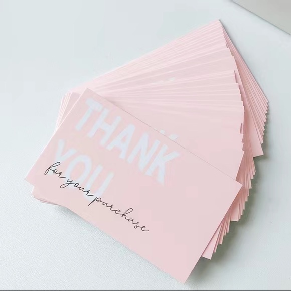 50 Thank You Cards - Picture 3 of 5